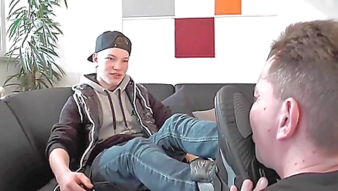 Alter Sklave Junger Master
