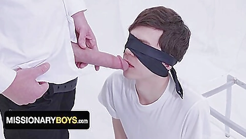 Sinful Religious Boy Dakota Lovell Submits His Body To Priest Brody Kayman