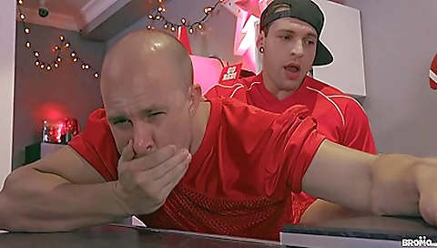 Serving Her Boyfriend American Nail With Eli Hunter And Eddie Danger