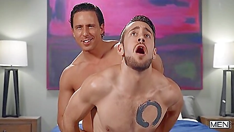 Ty Mitchell, Dante Colle And Reese Rideout - Brown Hair Desires Deepthroat