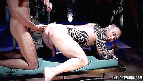 Tattoo Homosexual Flip Flop And Ball Batter Flow